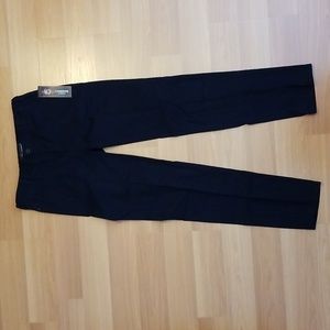 NWT Boys Cambridge Classics Adjustable Waist Black Brushed Chino Pants Size 16